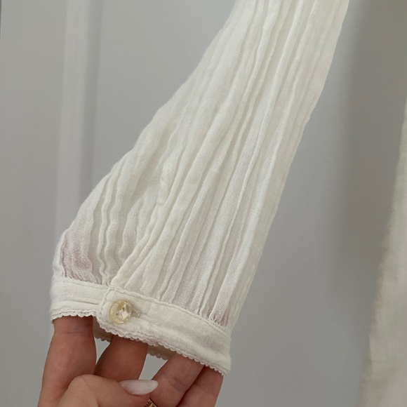 Denim & Supply Ralph Lauren Cotton Gauze Prairie Blouse - Picture 4 of 6